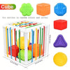 Rainbow Sensory Grasping Ball with Rattle and Teether