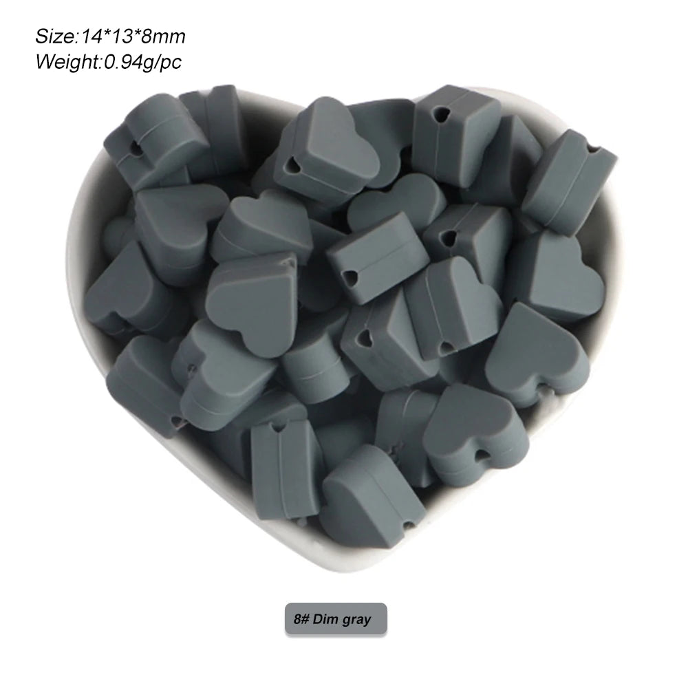 Silicone Charm Beads Set for DIY Jewelry Making