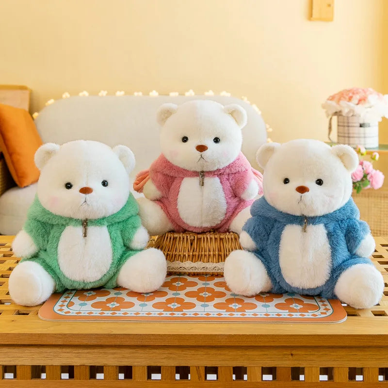 Adorable Suit-Wearing Plush Bear
