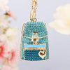 Crystal Rhinestone Handbag Keychain