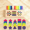 Wooden Color and Shape Sorting Box for Early Learning