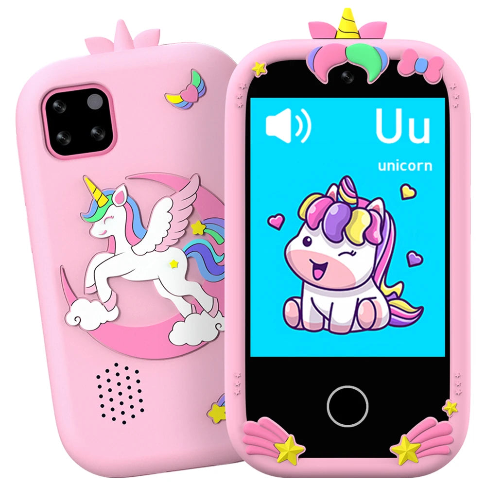 2.8" Touchscreen Kids' Smartphone Toy with Camera, Games & Music