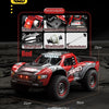 Red and blue Extreme Off Road different versions of the High-Speed 4WD Brushless RC Monster Truck