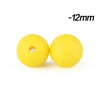 12mm Silicone Beads for DIY Jewelry Making & Crafts (20/50/100 Pack)