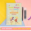 Reusable Magic Arabic Writing Practice Book for Kids