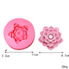 3D Lotus Silicone Mold for Candles, Soap & DIY Crafts