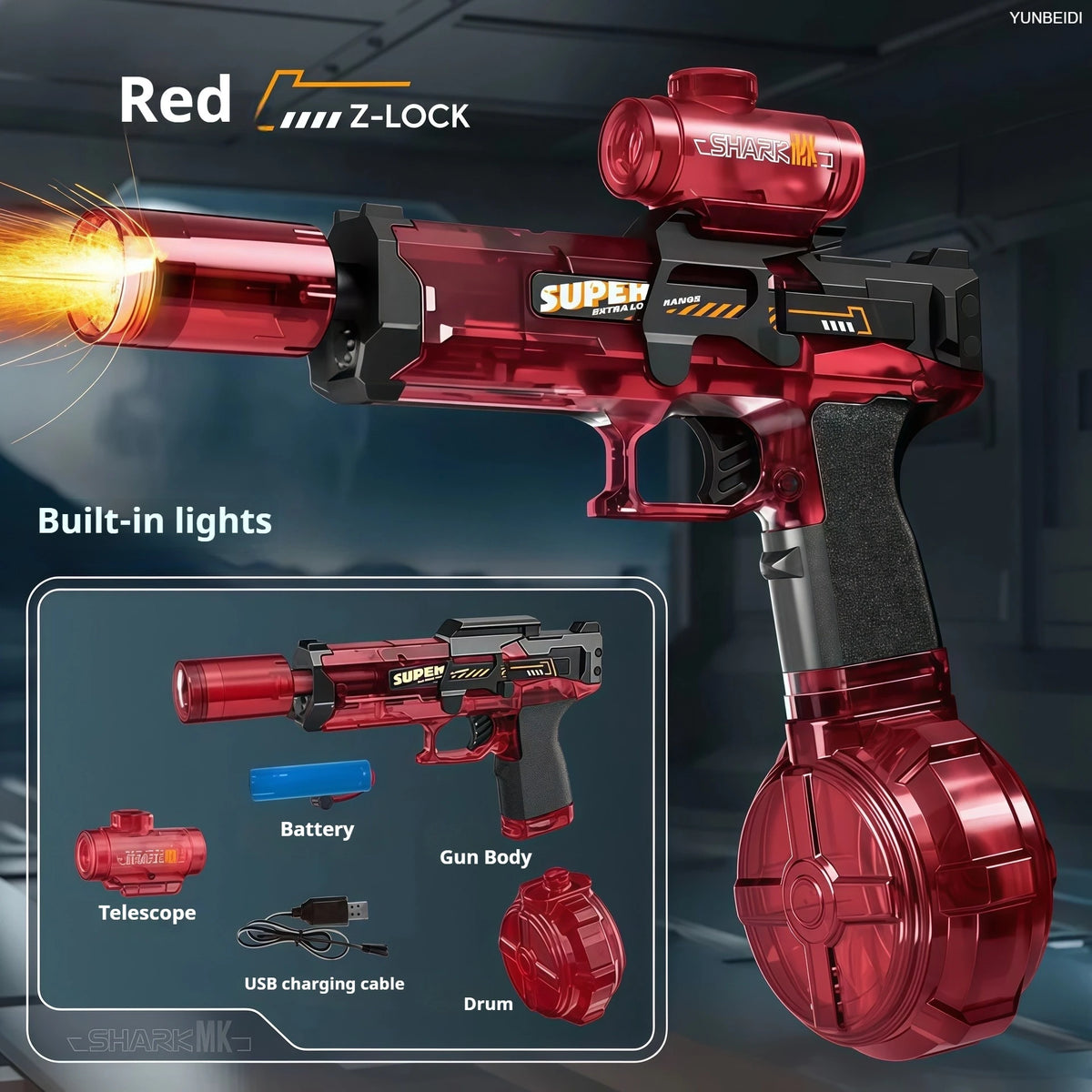 Automatic Electric Water Gun with LED Lights