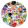 Sprunki Anime Sticker Pack for Laptops, Skateboards & Scrapbooking