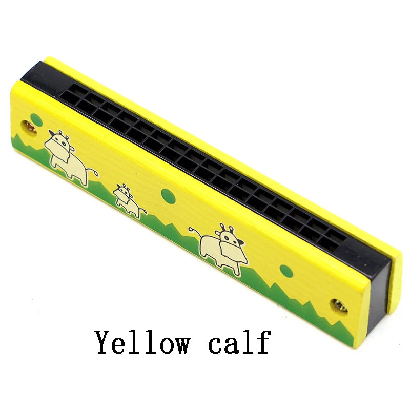 Wooden Harmonica for Kids - Early Music Learning Toy