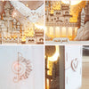 3D Wooden Castle Puzzle Night Light