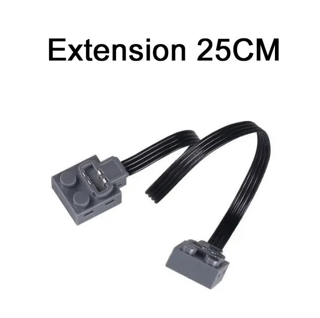 Extension 25CM power functions motor and servo set for building blocks