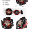 Metal Spinning Top Battle Set with Launcher