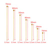Gold Plated Ball Head Pins for Jewelry Making