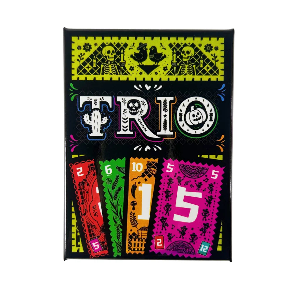 TRIO Strategic Card Game for Family Game Night