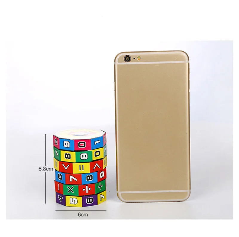 Educational Math Cube Toy for Kids – Arithmetic Learning Puzzle