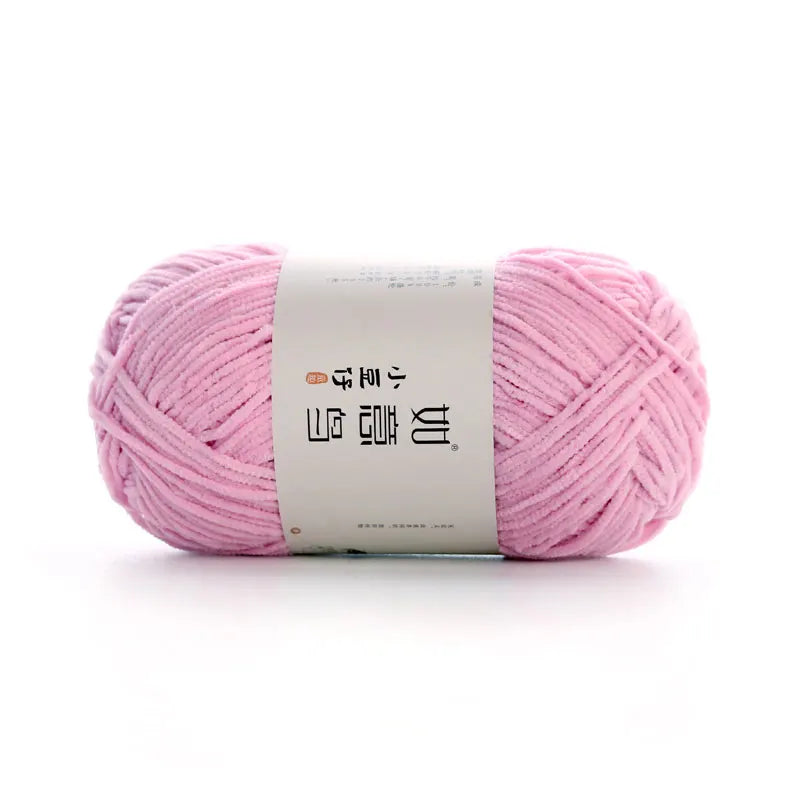 Soft Chenille Yarn for Crochet and Knitting