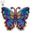 A colorful wooden puzzle set featuring a bee, flower, and cat in 3D jigsaw style.