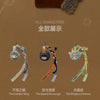 Three blind box keychains from the Hirono Mist-Walker series featuring characters named The Unfallen Wing, The Backlit Messen