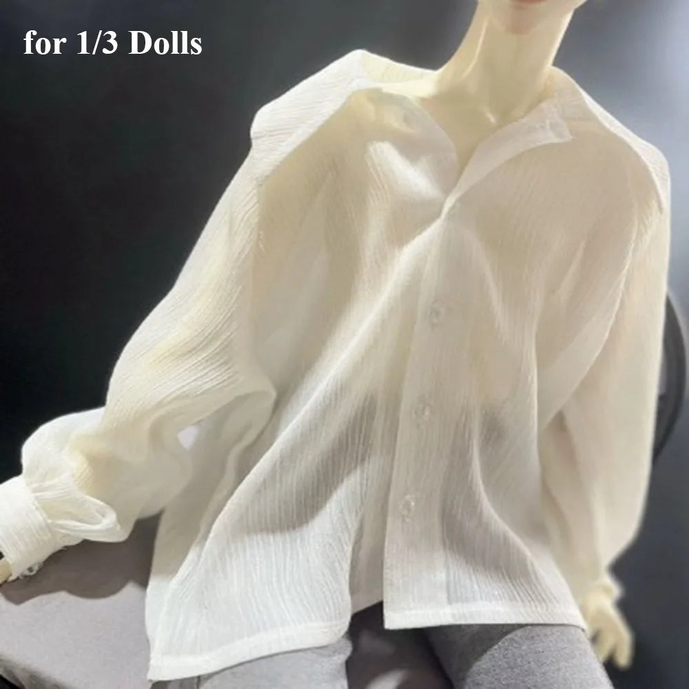 Doll Fashion Accessories Set with Glasses and High-Stretch Stockings