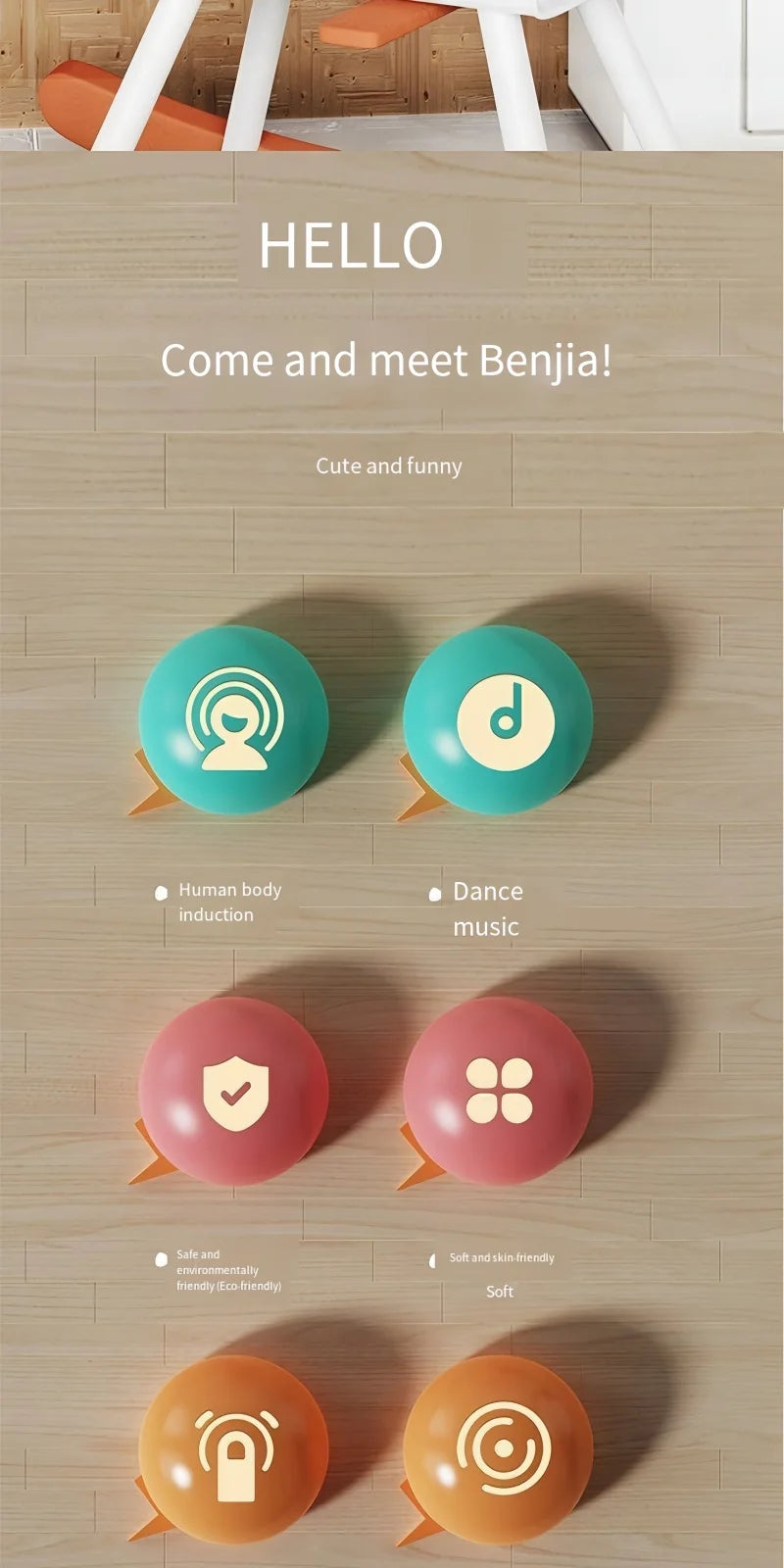 Musical Banana Plush Toy with Touch-Sensitive Piano