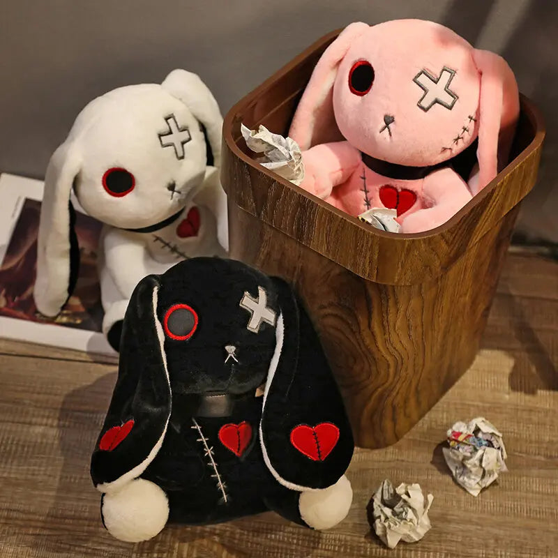 Gothic Horror Bunny Plush Toy