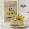 Cake-Shaped Building Block Set for Creative Home Décor