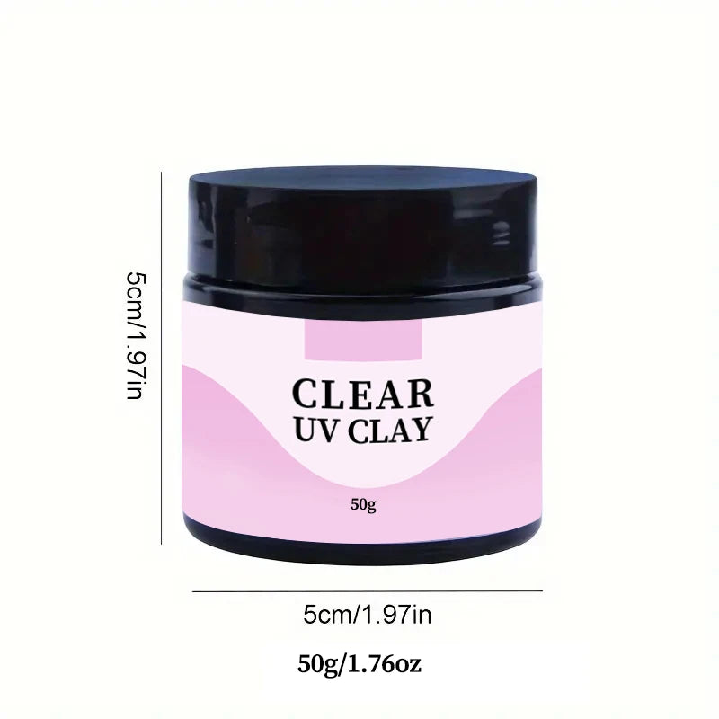 Clear Resin UV Clay for 3D Sculpting and DIY Crafts