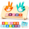 Wooden Counting and Math Activity Set for Toddlers