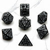 Premium Metal Polyhedral Dice Set – 7 Dice for D&D and RPG Games