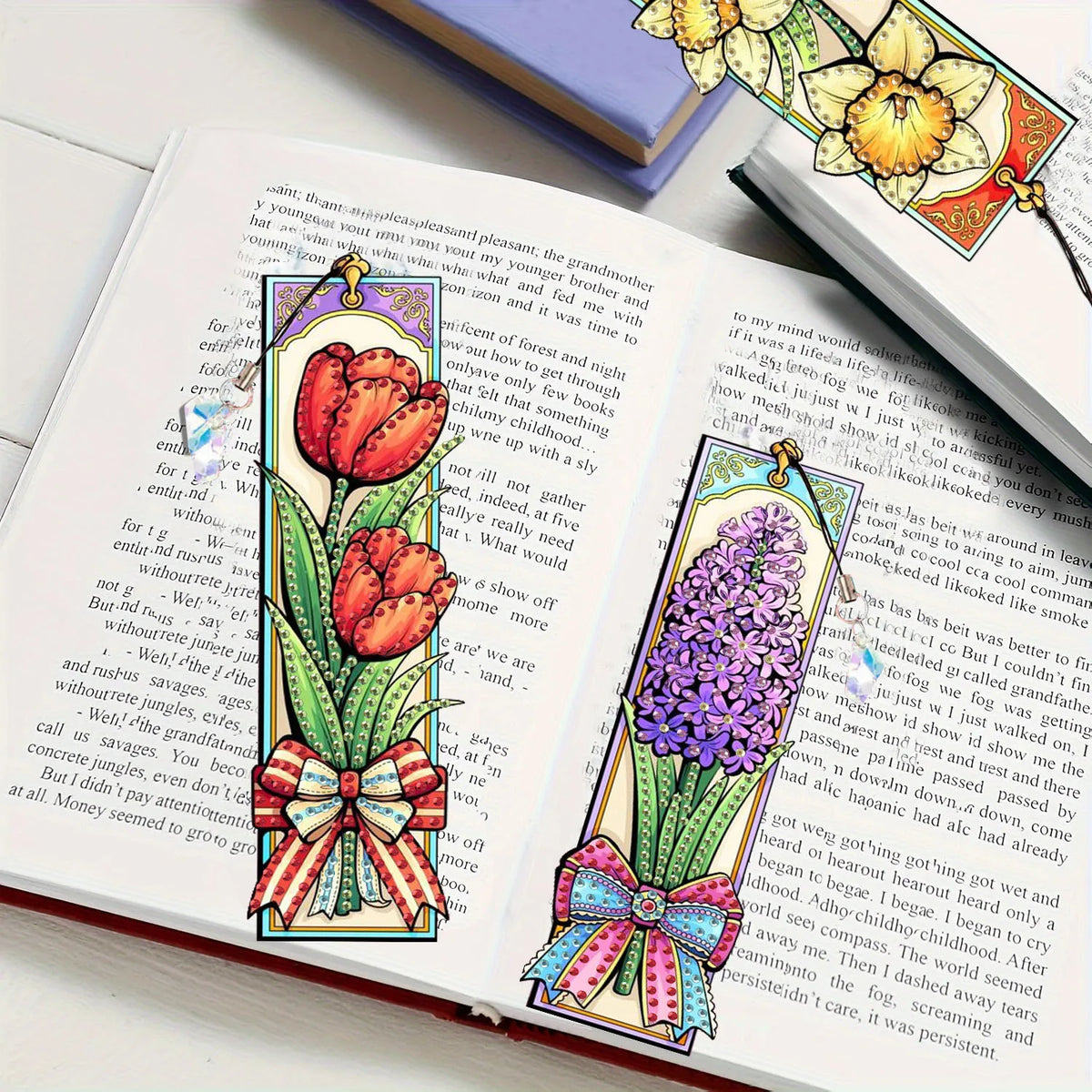 DIY Diamond Art Bookmark Craft Kit