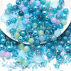 Crystal Glass Seed Beads for Jewelry Making – 45g Mixed Colors & Shapes