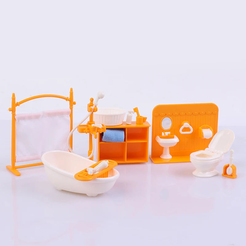 Miniature Dollhouse Furniture Set for 1:12 Scale Dolls