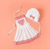 Baby Chef Apron & Hat Set for Photography Props