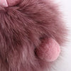 Kawaii Plush Keychain with Sleeping Baby Design