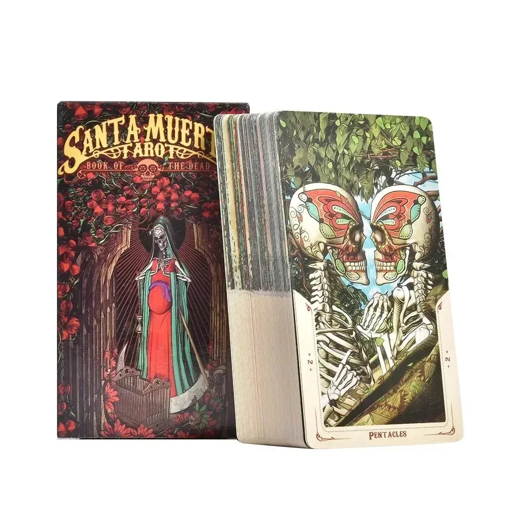 Santa Muerte Tarot Card Deck for Divination and Reflection