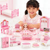 Dollhouse Furniture Set – 1:12 Scale Miniature Accessories for Bedroom, Living Room, Kitchen & Bathroom