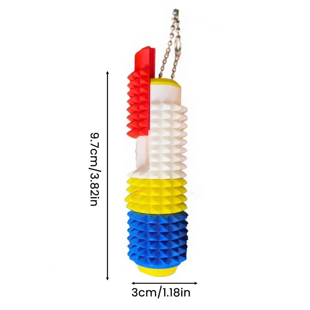 5-in-1 Spiked Roller Fidget Toy for Stress Relief and Focus
