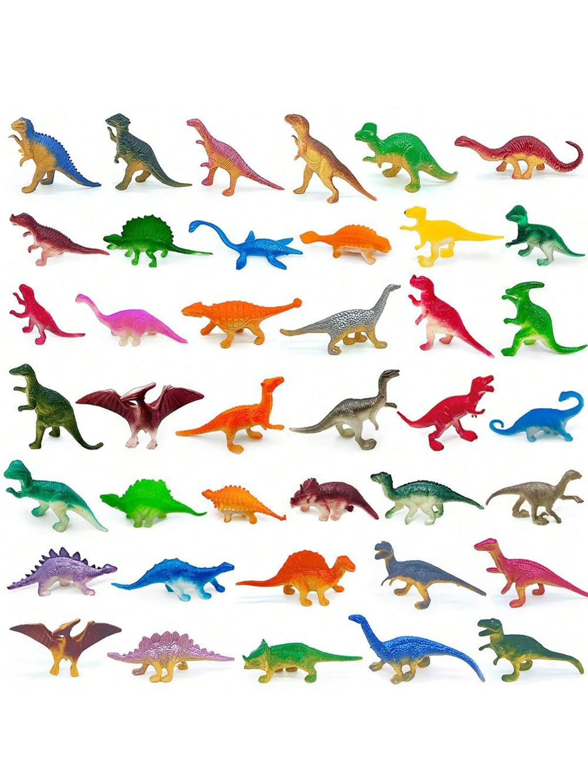 10-Piece Mini Dinosaur Figure Set for Kids and Collectors