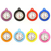 Colorful Silicone Nurse Pocket Watch with Brooch Pin