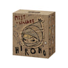 A brown cardboard box for a POP MART Hirono Mist-Walker blind box figure.
