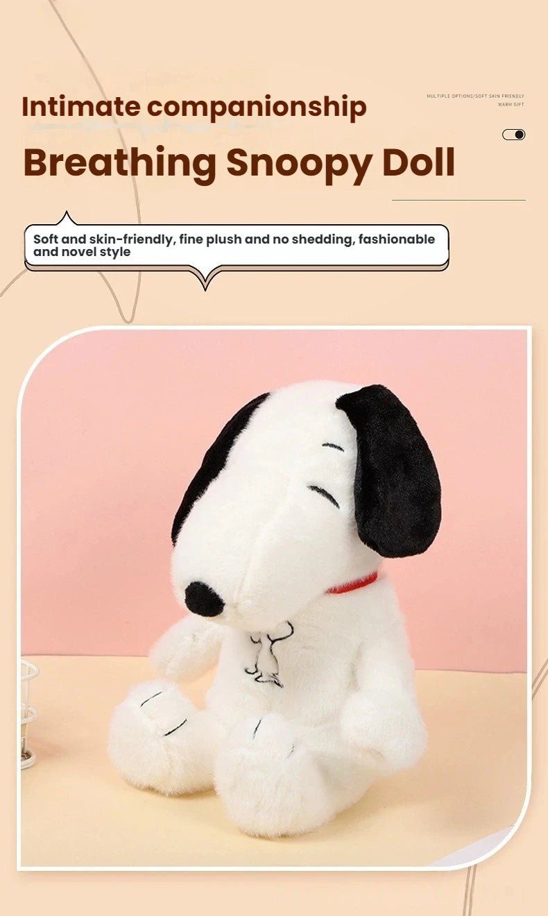 Soothing Breathing Plush Toy with Calming Sounds