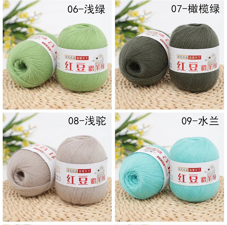 Cashmere Blend Fine Yarn for Knitting & Crochet