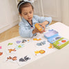 Montessori Wooden Animal Puzzle Set with Storage Box