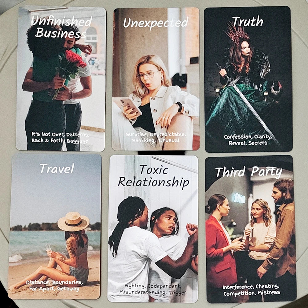 The Love Oracle Deck – 54 Modern Romance Cards for Soulmate & Twin Flame Guidance