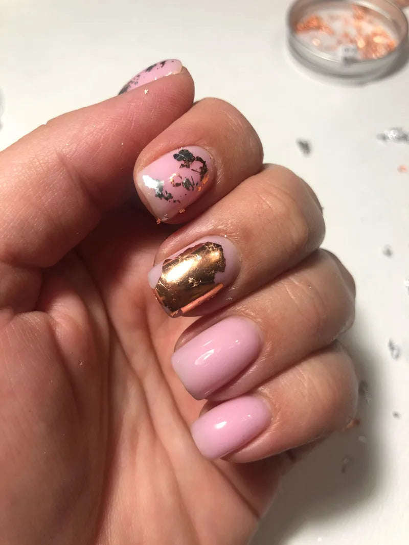 Metallic Foil Flakes for Crafts, Nail Art & DIY Projects