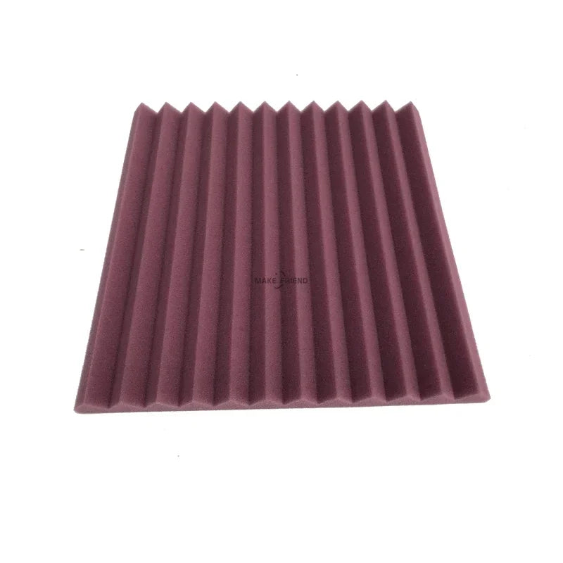 50-Pack Acoustic Foam Panels for Soundproofing and Studio Treatment