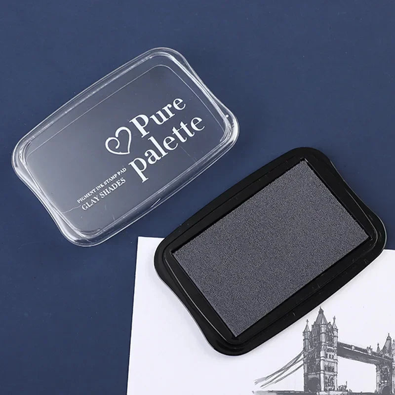 12-Color Large Vintage Ink Pad Set for Stamping and Crafts