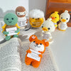 Handmade Crochet Positive Doll with Hugging Card