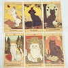 Cat Tarot Deck – 78-Card Spanish Edition with Cat-Themed Art