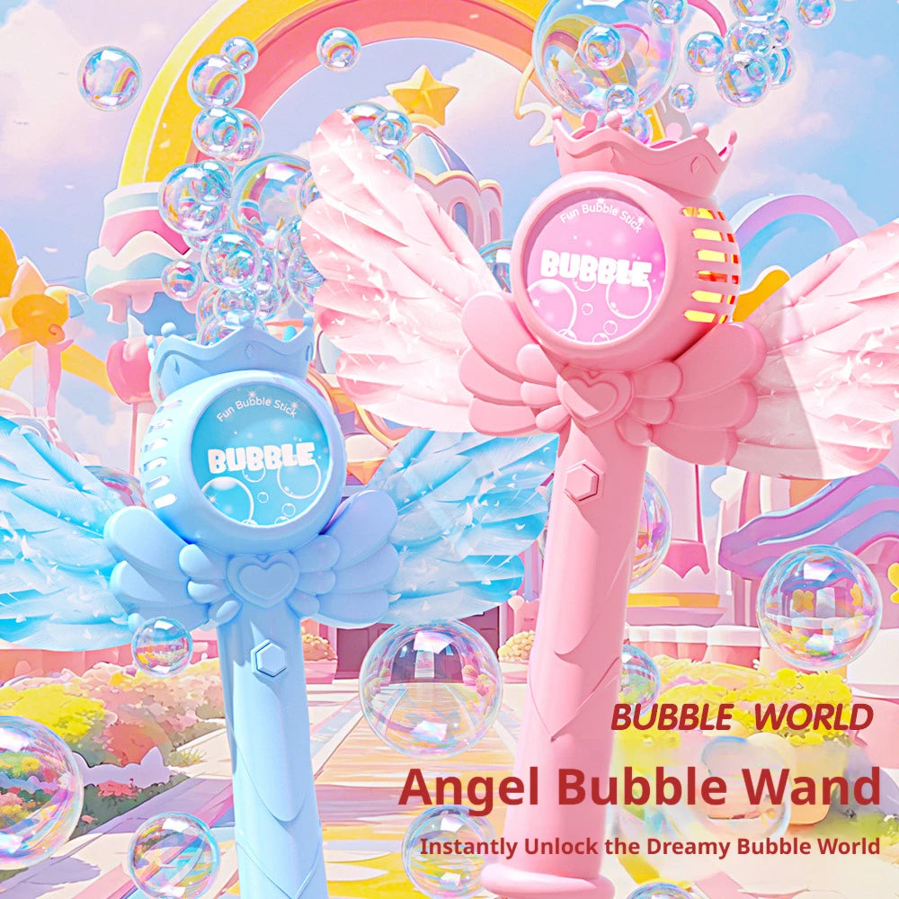 Automatic Bubble Gun with Lights and Sound